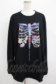 画像1: QOOZA / QOOZA×zumi Costal Long Sleeve Tee  黒 H-25-07-06-029-PU-TO-KB-ZH (1)