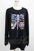 画像1: QOOZA / QOOZA×zumi Costal Long Sleeve Tee  黒 H-25-07-06-030-PU-TO-KB-ZH (1)