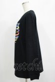 画像2: QOOZA / QOOZA×zumi Costal Long Sleeve Tee  黒 H-25-07-06-030-PU-TO-KB-ZH (2)