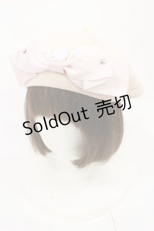 画像: Enchantlic Enchantilly / リボンベレー帽  ピンク H-25-07-07-1037-LO-AC-NS-ZH