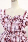 Angelic Pretty タータンチェック ハート胸あて付きスカート セット Angelic Pretty タータンチェック ハート胸あて付きスカート セット