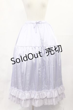 画像: Chalmiere / ロングフリルペチスカート M ラベンダー H-25-07-07-1011-LO-SK-NS-ZH