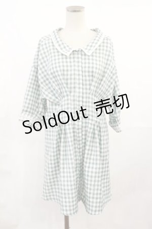画像: axes femme / ウエストタック入りチュニ M ミント H-25-07-07-1020-AX-OP-NS-ZH