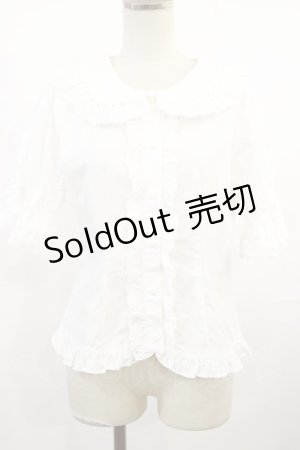 画像: BABY,THE STARS SHINE BRIGHT / うさくみゃちゃんのSweet Strawberryブラウス Free オフ H-25-07-07-1028-BA-OP-NS-ZH