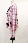 画像2: BABY,THE STARS SHINE BRIGHT / Sweet Wingタータンチェックジャケット Free ピンク H-25-07-07-1032-BA-JA-NS-ZH (2)