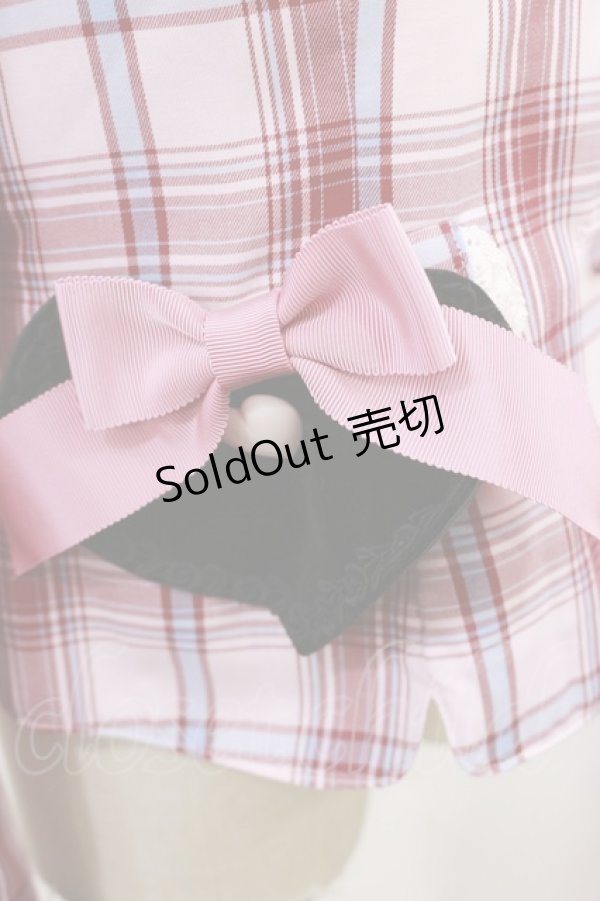 画像4: BABY,THE STARS SHINE BRIGHT / Sweet Wingタータンチェックジャケット Free ピンク H-25-07-07-1032-BA-JA-NS-ZH (4)