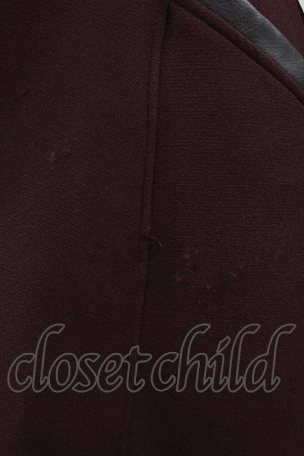 Ozz Croce / クモメッシュフードカーデ  ボルドー H-25-07-07-013-OO-TO-KB-ZH Ozz Croce / クモメッシュフードカーデ ボルドー H-25-07-07-013