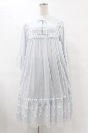 画像: Katie / ASHBURY ethnic dress F サックス H-25-07-07-017-LO-OP-ET-ZH