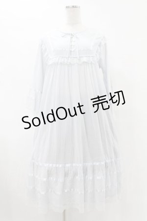 画像: Katie / ASHBURY ethnic dress F サックス H-25-07-07-017-LO-OP-ET-ZH