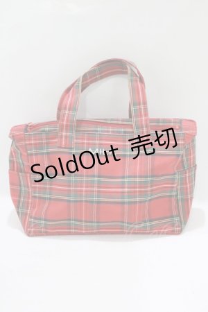 画像: MILK / タータンチェックBAG  赤 H-25-07-08-1065-ML-BG-KB-ZH