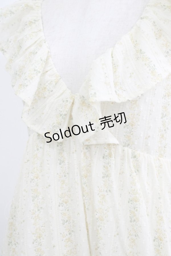 画像4: merry jenny / flower frillワンピース F イエロー H-25-07-08-1011-LO-OP-KB-ZH (4)