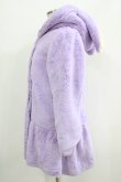 画像2: Candy Stripper / SUGAR BUNNY FUR COAT 1 ラベンダー H-25-07-08-1002-PU-CO-KB-ZT-C012 (2)
