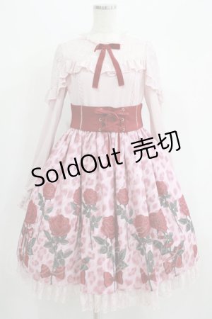 画像: Angelic Pretty / Rebecca Leopardワンピース Free ピンク H-25-07-09-001-AP-OP-NS-ZH