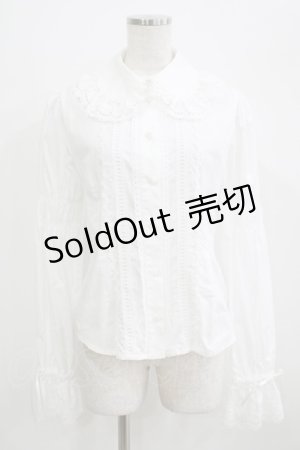 画像: BABY,THE STARS SHINE BRIGHT / 後ろピンタックブラウス Free オフ H-25-07-09-054-BA-BL-NS-ZH