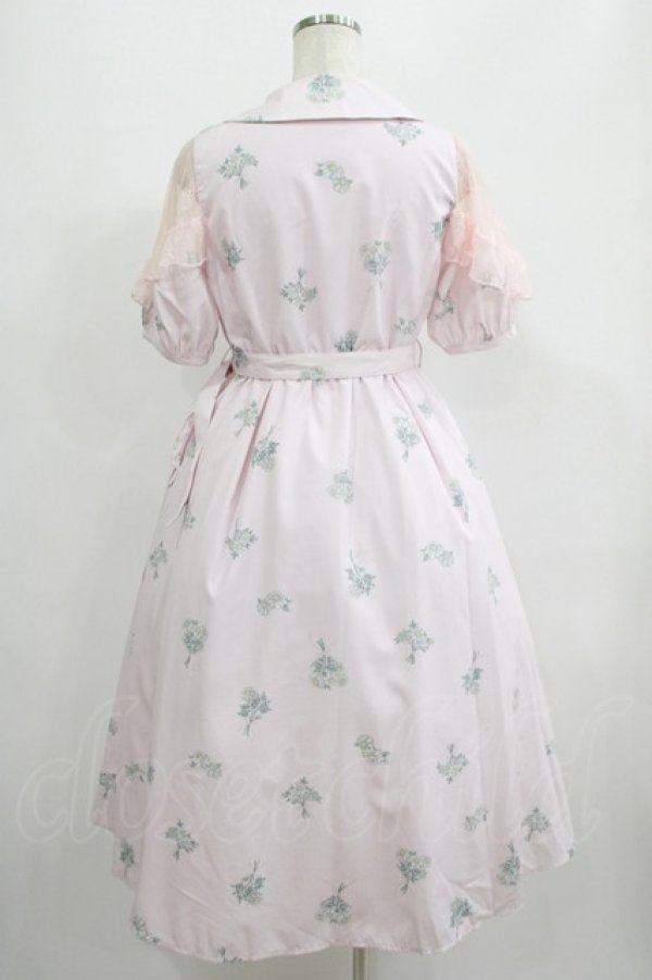 画像3: LIZ LISA / マーガレットブーケ柄ワンピース Free ピンク H-25-07-09-010-LO-OP-NS-ZH (3)