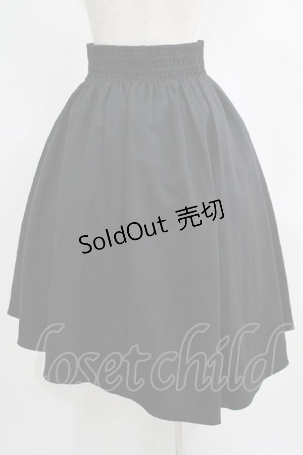 画像3: axes femme POETIQUE / チャイナボタンイレヘムスカート M ブラック H-25-07-09-014-AX-SK-NS-ZH (3)