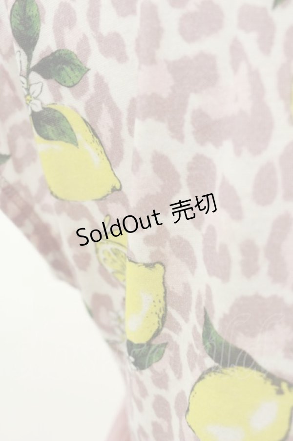 画像3: 【SALE】MILK / ハニーレモン TEE dress  ピンク H-25-12-15-1025-ML-OP-KB-ZT043 (3)