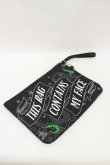 画像1: KILL STAR / Toiletry bag  黒 H-25-07-10-002-SL-BG-KB-ZH (1)