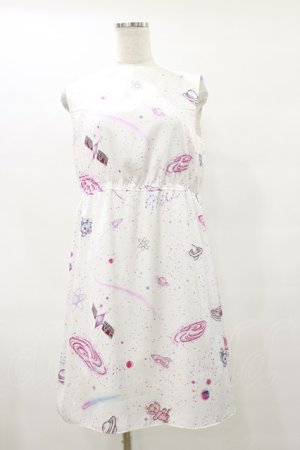 画像: MILK / COSMOワンピース  ホワイトベース H-25-07-10-071-ML-OP-KB-ZH
