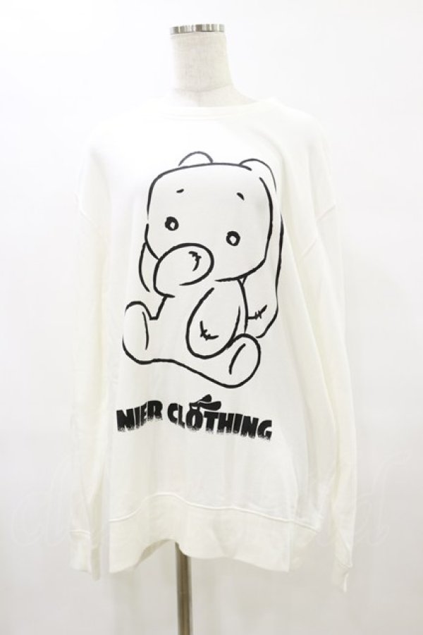 画像1: NieR Clothing / プリントSWEAT  2XL 白 H-25-07-10-014-PU-TO-KB-ZH (1)
