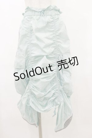画像: Candy Stripper / DRAWSTRING LINED SKIRT  ライトブルー H-25-07-10-031-PU-SK-KB-ZH