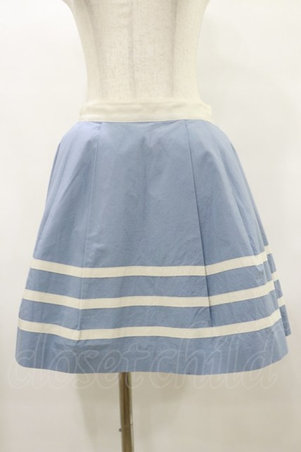 画像1: Jane Marple / グログランマリンスカート  サックス H-25-10-14-012-JM-SK-KB-ZH (1)