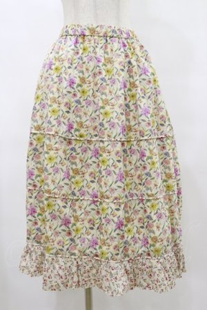 画像: Jane Marple Dans Le Salon / Gouache Garden Crinoline Skirt  アイボリー H-25-07-10-035-JM-SK-KB-ZH