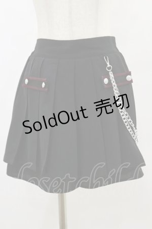 画像: Jamie エーエヌケー / ミリタリープリーツスカパン M ブラック H-25-07-11-047-LO-SK-NS-ZH