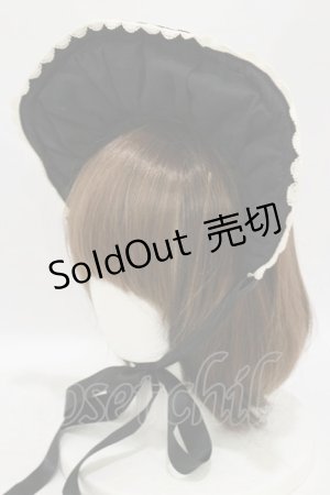 画像: metamorphose / バーバリーハーフボンネット  ブラック H-25-07-11-011-ME-AC-NS-ZH