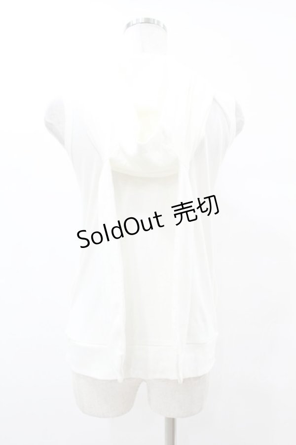 画像2: PEACE NOW / うさみみノースリーブトップス  白 H-25-10-24-038-PU-TO-KB-ZH (2)