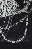 画像3: BPN / チャームプリントフリルタンク  黒 H-25-07-11-1037-GO-TO-KB-ZH (3)