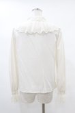画像2: Melody BasKet / Melodyレース長袖ブラウス M アイボリー H-25-07-11-1046-LO-BL-KB-ZH (2)