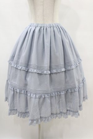 画像: Melody BasKet / Bon Voyageスカート  サックス H-25-07-11-1027-LO-SK-KB-ZH