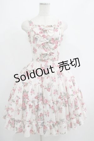 画像: Innocent World / パーティローズジャンパースカート M ピンク H-25-07-12-001-IW-OP-NS-ZH