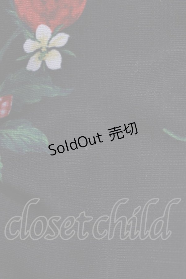 画像5: Ank Rouge / StrawberryBouquetワンピース M ブラック H-25-07-12-024-CA-OP-NS-ZH (5)