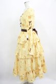 画像2: Innocent World / 金木犀ドレス L イエロー×生成/Yellow×Beige H-25-07-12-004-IW-OP-NS-ZH (2)