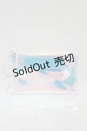 画像: MILK / シャイニングオーロラポーチ   H-25-07-12-1009-ML-ZA-KB-ZH