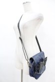 画像2: BPN / リボンショルダーBAG  ネイビー×ブラック H-25-07-12-1015-GO-BG-KB-ZH (2)