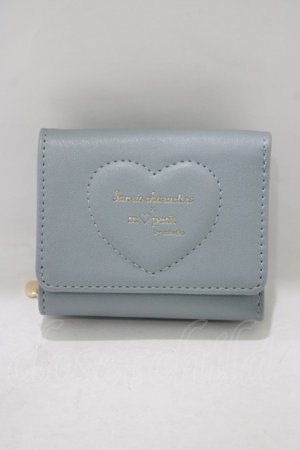 画像: m petit by misako / サンリオキャラクターズコラボ シナモロール 折財布  サックス H-25-07-12-063-LO-ZA-NS-ZH