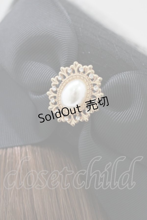 画像2: Amavel / Vintage Doll カクテルハット  ブラック H-25-07-12-067-CA-AC-NS-ZH (2)