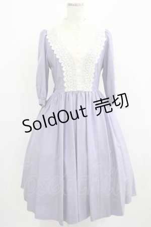 画像: Innocent World / キャトリーヌワンピース M ラベンダー H-25-07-12-009-IW-OP-NS-ZH