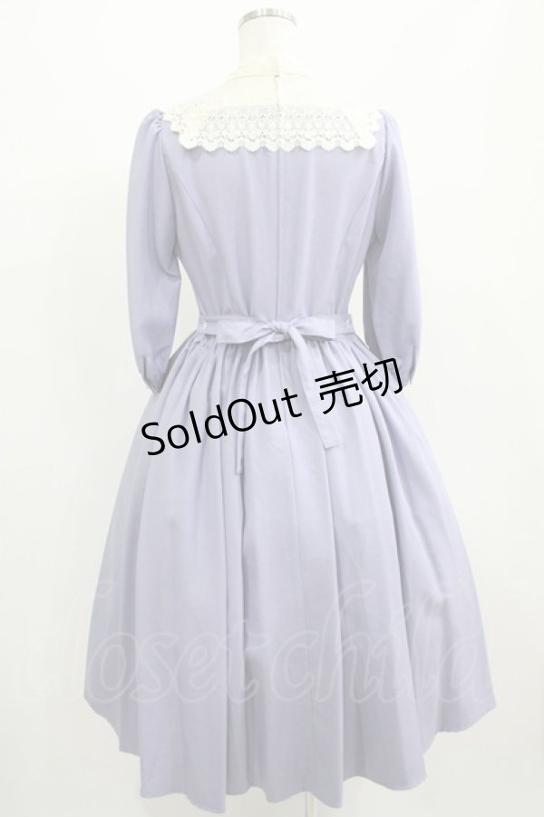 画像3: Innocent World / キャトリーヌワンピース M ラベンダー H-25-07-12-009-IW-OP-NS-ZH (3)