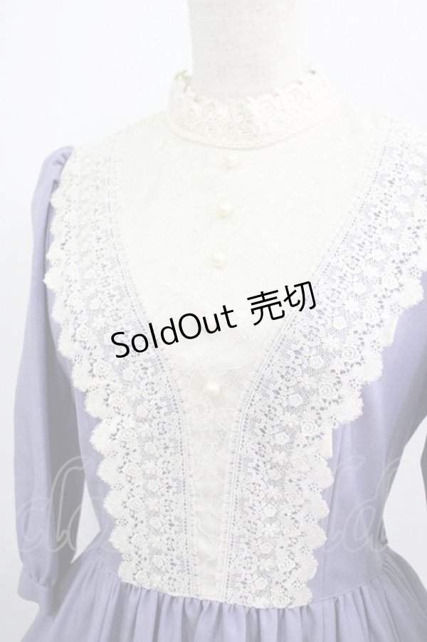 画像4: Innocent World / キャトリーヌワンピース M ラベンダー H-25-07-12-009-IW-OP-NS-ZH (4)