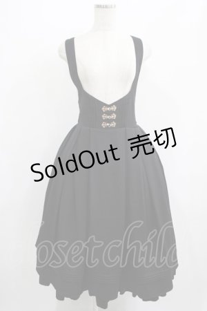画像: Amavel / Vintage Dollジャンパースカート Free ブラック H-25-07-12-012-CA-OP-NS-ZH