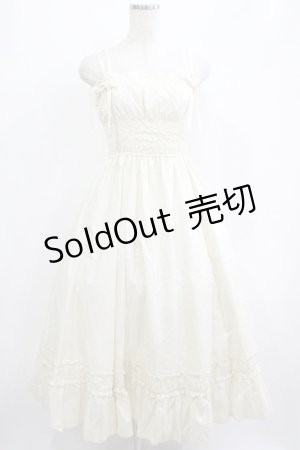 画像: Victorian maiden / リボンロングアンダードレス Free シナモン H-25-07-12-020-CL-OP-NS-ZH