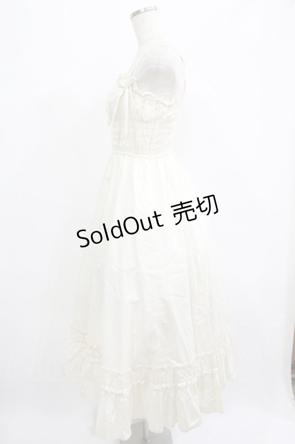 画像2: Victorian maiden / リボンロングアンダードレス Free シナモン H-25-07-12-020-CL-OP-NS-ZH (2)