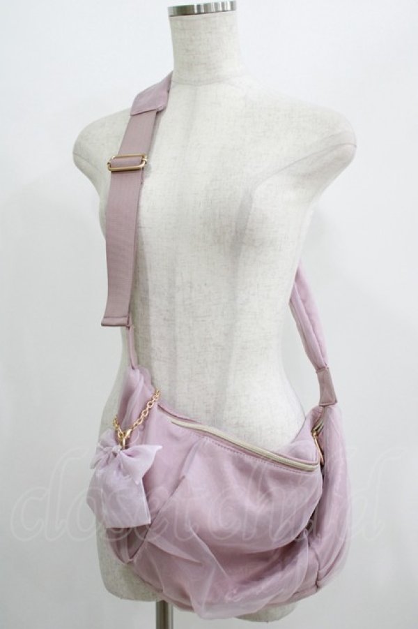 画像1: m petit by misako / AMチュールリボンSLD  ピンク H-25-07-13-052-LO-BG-NS-ZH (1)