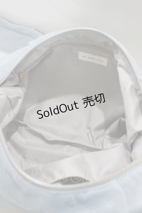 画像2: m petit by misako / AMチュールリボンSLD  サックス H-25-07-13-053-LO-BG-NS-ZH (2)