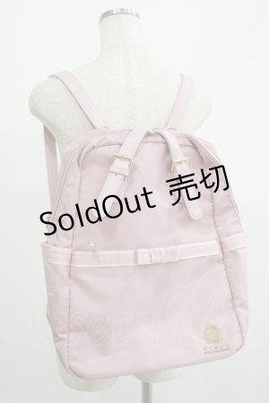 画像: m petit by misako / NINA'S コラボ AM2WAYリュック  ピンク H-25-07-13-056-LO-BG-NS-ZH