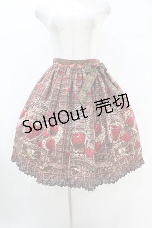 画像: BABY,THE STARS SHINE BRIGHT / Strawberry Loves Chocolate柄スカート Free ブラウン H-25-07-13-1039-BA-SK-NS-ZH